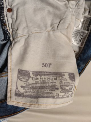 Vaqueros cortos Levi's 501 W32