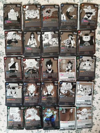 Lote 95 Cartas Dragon Ball Super