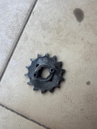 Piñón 14T Derbi Euro 3