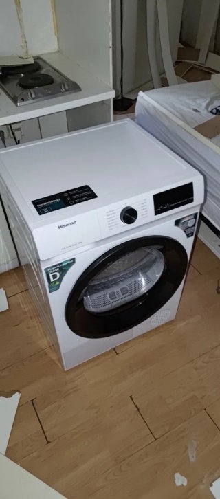 Secadora Hisense 8kg Bomba Calor