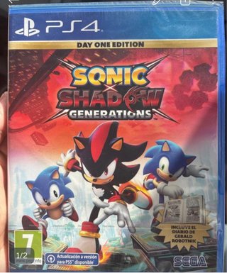 Sonic Generations PS4 Edición Día Uno