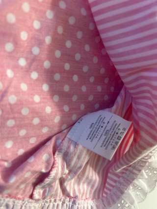 Vestido y braga niña verano 18 meses
