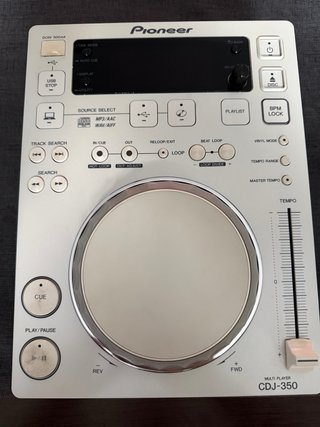 Pioneer CDJ-350 Blanco (x2) + DJM-350 Blanco