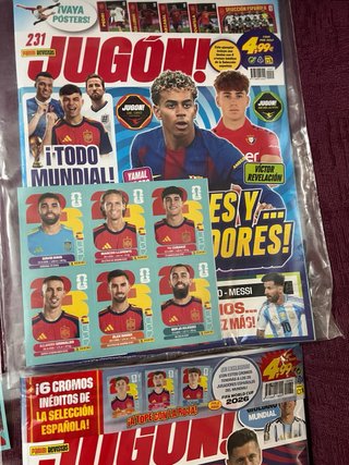 Cromos España Mundial Jugón! Colección Completa