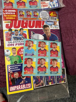 Cromos España Mundial Jugón! Colección Completa