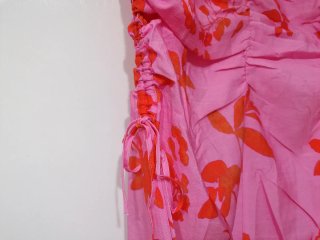 Vestido rosa floral Mango