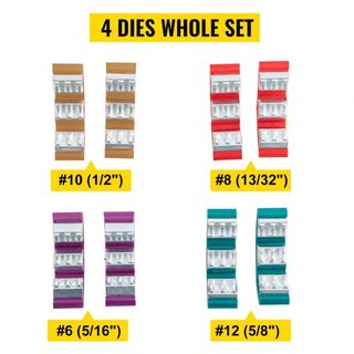 71550 Herramienta de Crimpado Manual Hidráulica Portátil para Mangueras y Herramientas de Reparación Crimpadoras Operadas Manualmente Kit de Herramientas Crimpadoras de Mangueras de A/C Duradero c...
