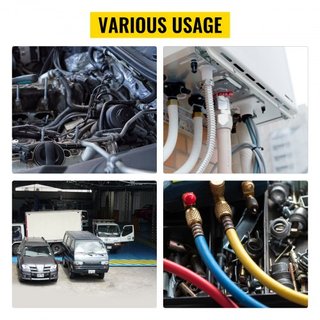 71550 Herramienta de Crimpado Manual Hidráulica Portátil para Mangueras y Herramientas de Reparación Crimpadoras Operadas Manualmente Kit de Herramientas Crimpadoras de Mangueras de A/C Duradero c...