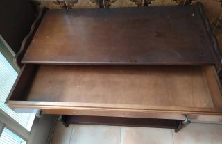 Mesa Auxiliar Madera Vintage