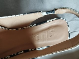 Zapatos destalonados piel GLO Talla 36