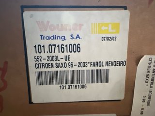 Faro Antiniebla Izquierdo Citroën Saxo 96-03