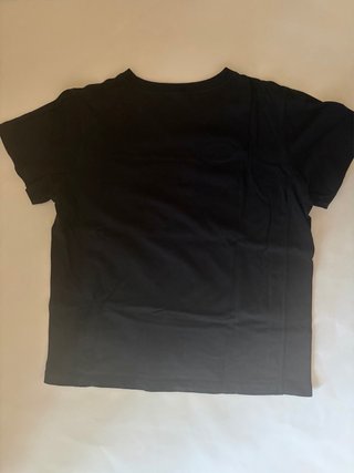 Camiseta Champion Negra Logo Bordado