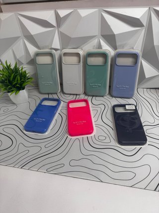 Fundas Silicona iPhone 17 Pro Max - Varios Colores