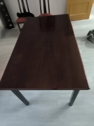 Mesa comedor extensible 1.5m a 2.5m