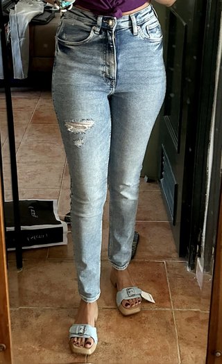 Vaqueros H&M Vintage Skinny tiro alto nuevos