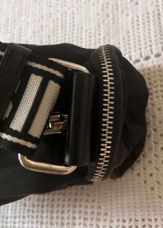 Bolso Bimba y Lola Nylon Negro Mediano