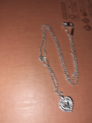 Collar Pandora Corazón Plata