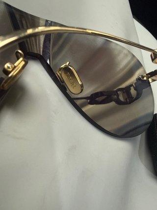 Gafas de sol Dior CD Chain M2U Oro Gris