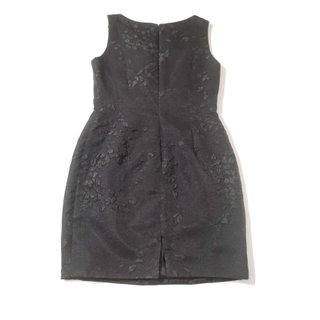 Carmen Marc Valvo  Mini vestido cóctel negro M