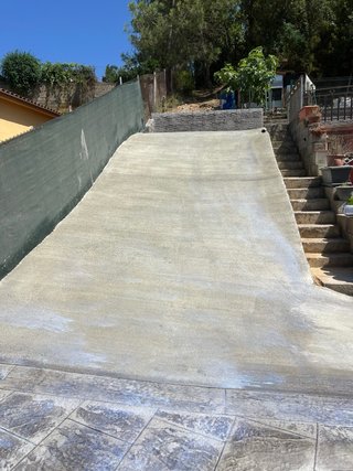 Hormigón impreso para exteriores