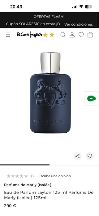 Perfume Layton de Marly 125 ml