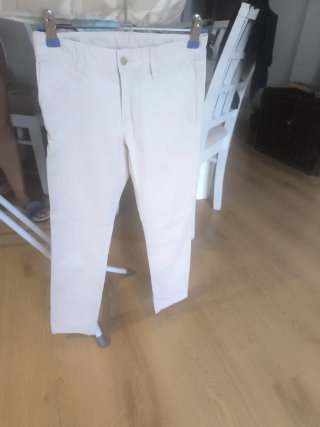 Pantalón chino Hackett beige T. 7/8 niño