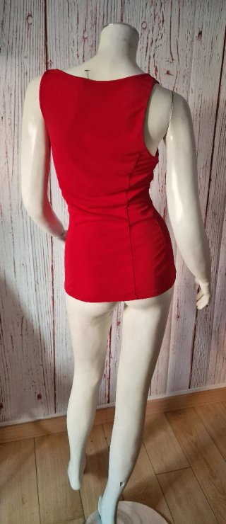 Top Rojo Vintage Cacharel Talla 40
