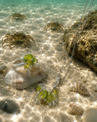 Pendientes artesanales Mar Bisbal