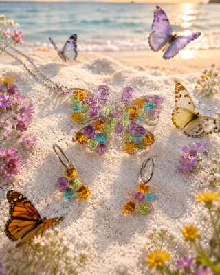 Pendientes artesanales Mar Bisbal