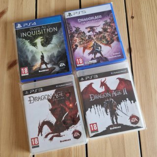 Pack Dragon Age PS4/PS5/PS3 4 títulos