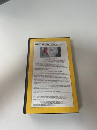 VHS Escalada en Hielo National Geographic