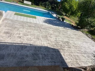 Hormigón impreso
