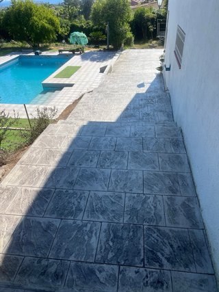 Hormigón impreso