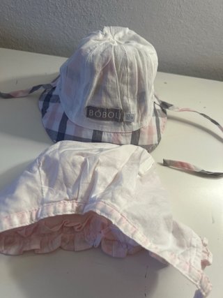 2 Gorros Verano Bebé Niña