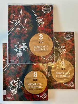 Geografía e historia, 3 ESO