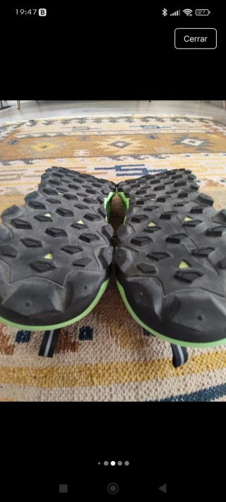 Zapatillas Mizuno Trail Running Verde/Negro