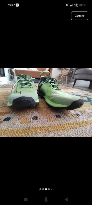 Zapatillas Mizuno Trail Running Verde/Negro