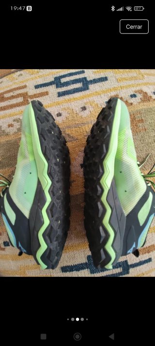 Zapatillas Mizuno Trail Running Verde/Negro