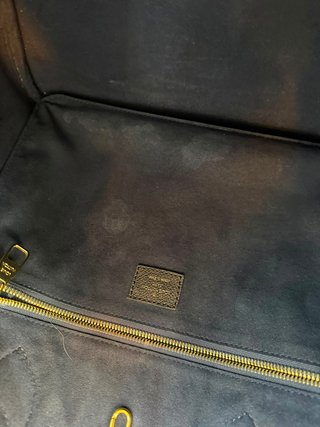 Bolso Louis Vuitton Neverfull MM Empreinte Negro