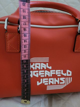 Borsa Karl Lagerfeld rossa con tracolla