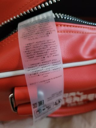 Borsa Karl Lagerfeld rossa con tracolla