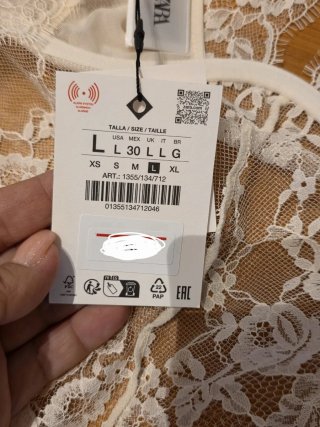 ##LAST## Body Zara Aro Renda Branco