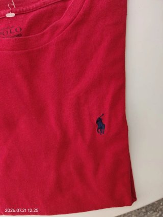 Maglietta Polo Ralph Lauren Rossa Taglia L