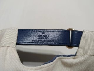 Gorra Gucci Azul y Gris