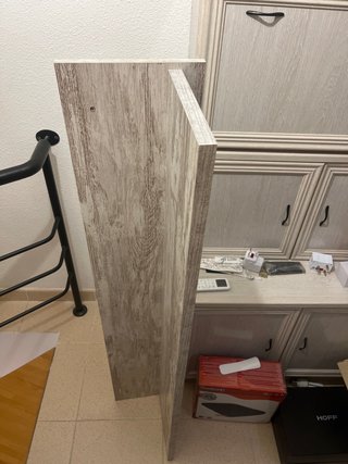 Balda estantería madera