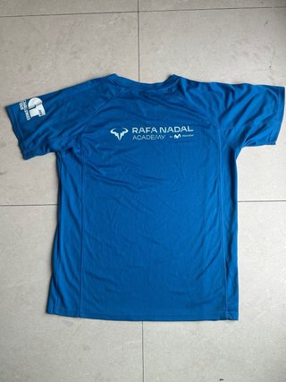 Camiseta Rafa Nadal Open Academy Azul Talla L