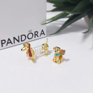 Pandora Charms Perro Dachshund y Caniche