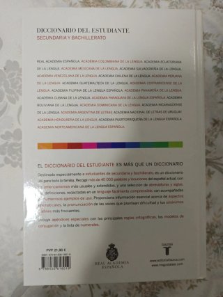 Diccionario del estudiante. Secundaria y Bachil...