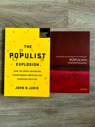 Pack 2 Libros Política Populism Judis + Mudde