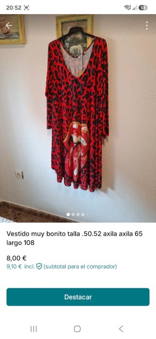 Vestido estampado leopardo y labios